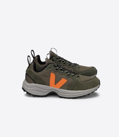 Veja Venturi Ripstop Sneakers Herren Olivgrün Orange | DE0000280